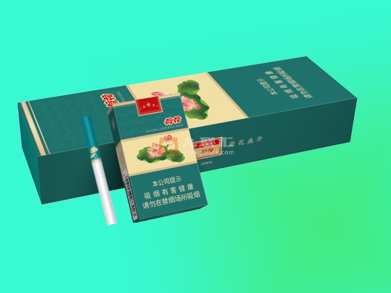 软荷花香烟图片