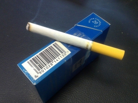 七匹狼(蓝)香烟